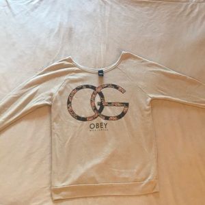 Medium Obey sweater.